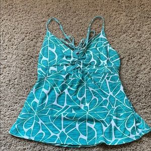 Roxy teal tank top